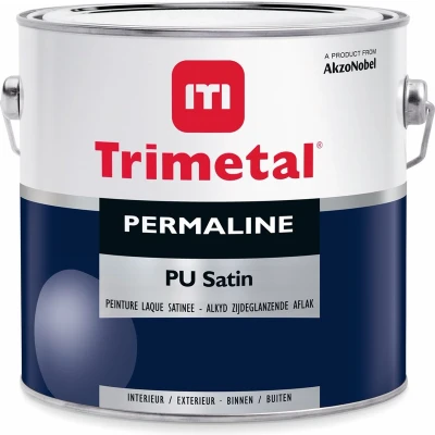 Afbeelding van Trimetal Permaline PU Satin Lak 1 liter Mengbaar