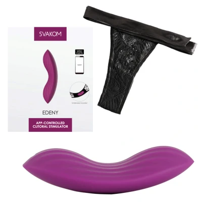 Afbeelding van Svakom Edeny App Bedienbare Clitoris Stimulator GRATIS TOY bij iedere bestelling v.a. 40,