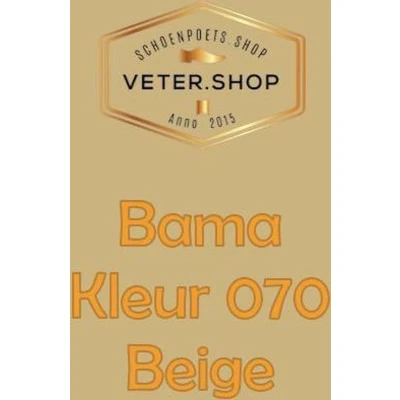 Afbeelding van Bama G56 schoen creme voor glad leer 50ml schoenpoets 070 beige