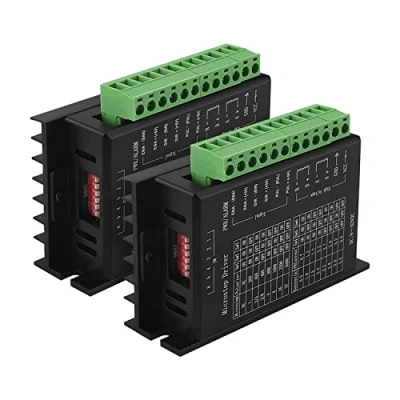 Afbeelding van TB6600 stappenmotordriver 4A 9 42V 32 segmenten Nema 17/23/34, geschikt 42/57/86 type 2/4 fasen stappenmotor, hybride stappenmotor drivers voor 3D printers, 2 stuks