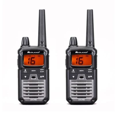 Afbeelding van Midland XT70 PRO Portofoonset Walkie Talkie PMR446 LPD 433 Set van 2 stuks C1465