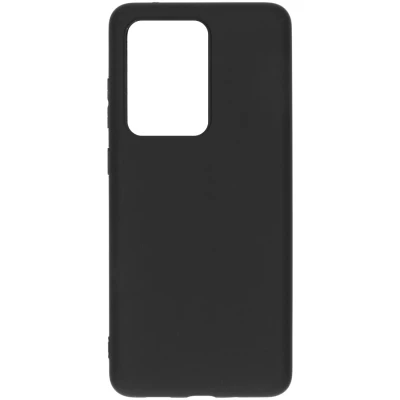 Afbeelding van Samsung Galaxy S20 Ultra Hoesje Siliconen en TPU (zacht) iMoshion Softcase/Backcover Zwart Telefoonhoesje
