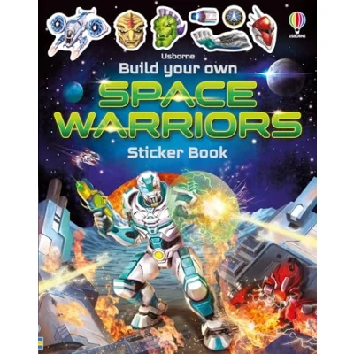 Afbeelding van Build Your Own Space Warriors Sticker Book (Build Book): 1