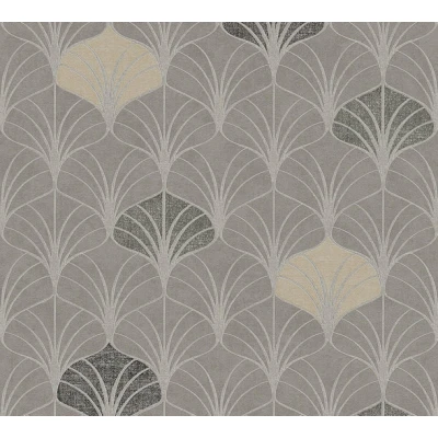 Afbeelding van AS Creation Pop Style 37483 2 374832 Grijs / Beige