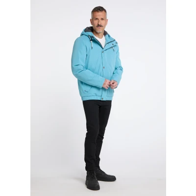 Afbeelding van DREIMASTER Heren Winterjas S / IJsblauw 100% Polyester