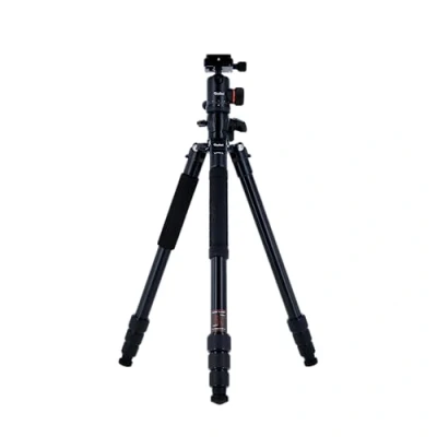 Afbeelding van Rollei C5I MAKRO PRO I Carbon statief Zwart 3D kogelkop monopod smartphonehouder snelwisselplaat 90 draaibare middenzuil