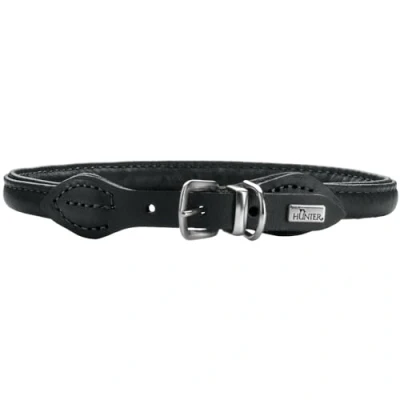 Afbeelding van Halsband Round &amp; Soft Canadian Up kleur zwart, maat 45