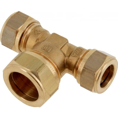 Afbeelding van Bonfix T koppeling 15 x 22 mm knel
