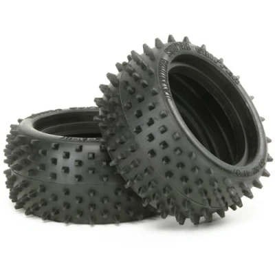 Afbeelding van Tamiya Buggy Reifen Square Spike (2) hi.60/29 DT03