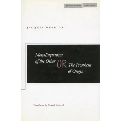 Afbeelding van Monolingualism of the Other