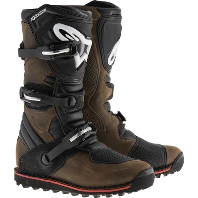 Afbeelding van Alpinestars 2022 Tech T Trail Laarzen Bruin OILED maat 7 = 40.5