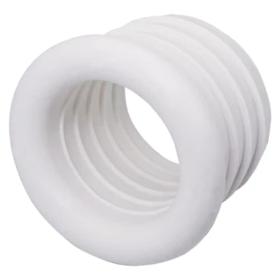 Afbeelding van SKIR&#039;CO (5 stuks) Witte 32 x 25 mm rubberen huls voor afvoerbuis, buisconnector, pijpadapter, reductiemiddel