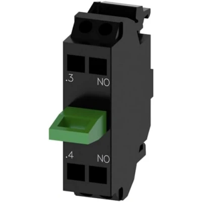 Afbeelding van Siemens 3SU1400 2AA10 3BA0 Contactmodule 1x NO 500 V 1 stuk(s)