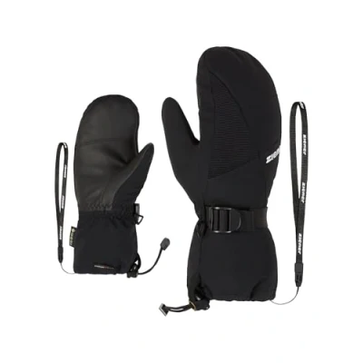 Afbeelding van Ziener Kinderen LANIC Skiwanten/Wintersport Waterdicht ademend, zwart, 6,5