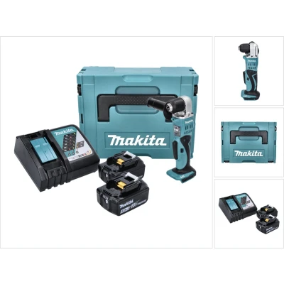 Afbeelding van Makita DDA 351 RTJ accu haakse boormachine 18 V 13,5 Nm + 2x 5.0 Ah lader Makpac