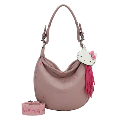 Afbeelding van Fritzi aus Preußen Hello Kitty Handtas, Dames, Maat: One Size, Taupe