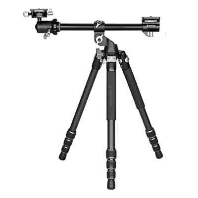 Afbeelding van VANGUARD VEO3T+ 264CB driepoot reisstatief, macrostatief &amp; monopod van koolstof geschikt voor meerdere mounts incl. kogelkop/kogelkop, multimount adapter, spikes statieftas