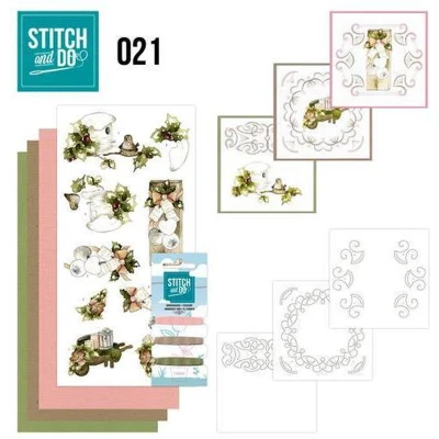 Afbeelding van Stitch and Do 21 Rustic Christmas