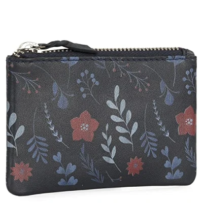 Afbeelding van SKPAT Portemonnee en Coin Purse: Stijlvolle Mini Met Rits Wallet. RFID bescherming, Marine