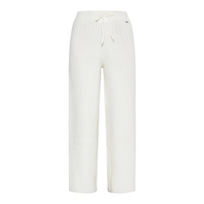 Afbeelding van DREIMASTER Vintage Dames Gebreide Broeken XL / Off White 69% Gerecycled Polyester 23% Polyacryl 6% Wol 2% Elastaan