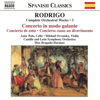 Afbeelding van Asier Polo, Mikhail Ovrutsky, Castille And León Symphony Orchestra, Max Bragado Darman Rodrigo: Complete Orchestral Works 3 (CD)