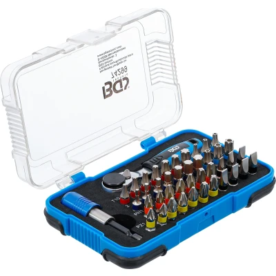 Afbeelding van BGS Color bitset met bit ratelsleutel 1/4 43 delig