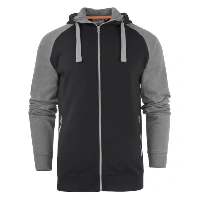 Afbeelding van Mac One HOODIE CHRIS 2532028 zwart/grijs mêlée