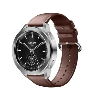 Afbeelding van GIOPUEY O band compatibel met Xiaomi Watch S3, echt lederen horlogeband, vervanging van de [slijtvast] [ademend], for S3