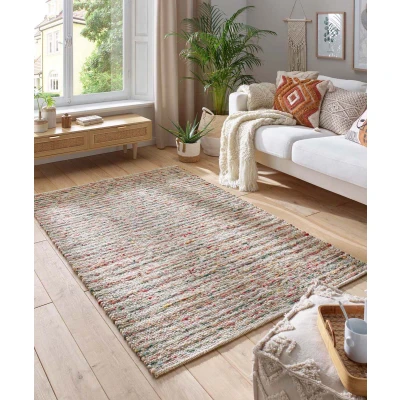 Afbeelding van Wollen Tapijt/Vloerkleed Thora Multi 130x190 Cm 100% Wol