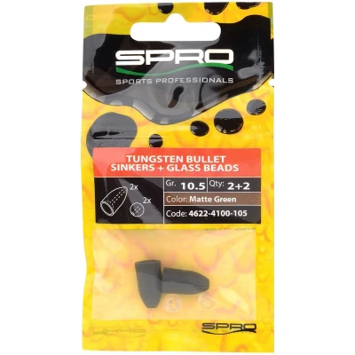 Afbeelding van Spro Camo Tungsten Bullet Sinkers Gp