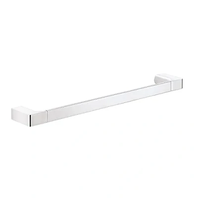 Afbeelding van Gedy G Kala Lumpur handdoekhouder CM.45, kleur chroom, componenten van messing en glas, garantie 2 jaar, afmetingen 2,5 x 45 6,6 cm gewicht 0,556 kg, Design R&amp;S, verchroomd,