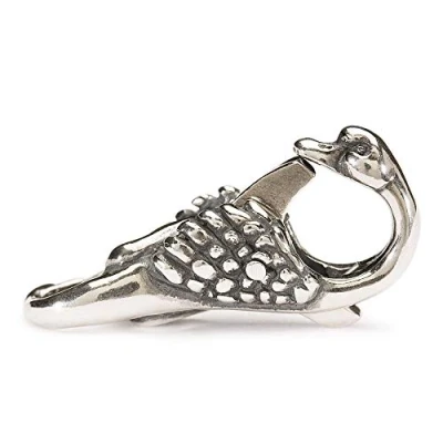 Afbeelding van Trollbeads Zwaansluiting TAGLO 00006, Zilver, Geen edelsteen