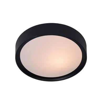 Afbeelding van Lucide LEX Plafonnière Ø 33 cm 2xE27 Zwart