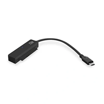 Afbeelding van ACT AC1525 Adapter USB C 2,5&quot; SATA HDD/SSD Zwart 15 cm