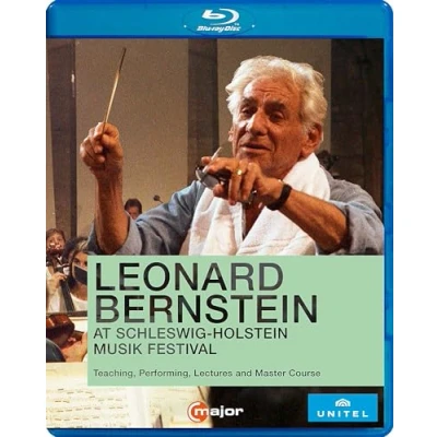 Afbeelding van Leonard Bernstein At Schleswig Holstein Musik Festival Teaching. Performing. Lectures And Master Course
