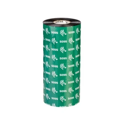 Afbeelding van Zebra 5095 hars ribbon 05095BK11045 110mmx450m