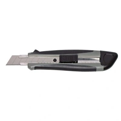Afbeelding van Snijmes Softgrip met rem,18 mm