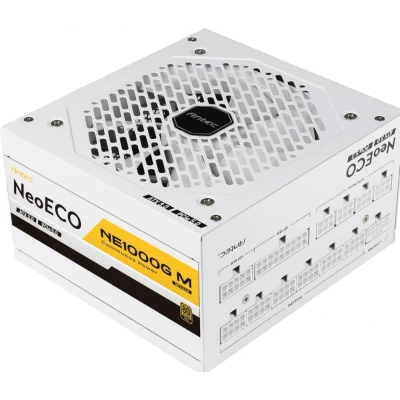 Afbeelding van Antec Neo ECO Modular NE1000G M White ATX 3.0 power supply unit 1000 W 20+4 pin Wit