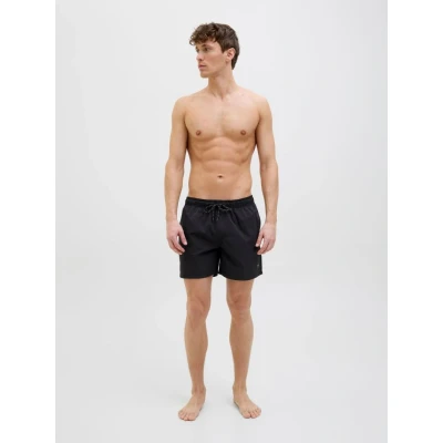 Afbeelding van Jack &amp; Jones Jpstmaui Solid Zwemshorts, Heren, Maat: Medium, Black