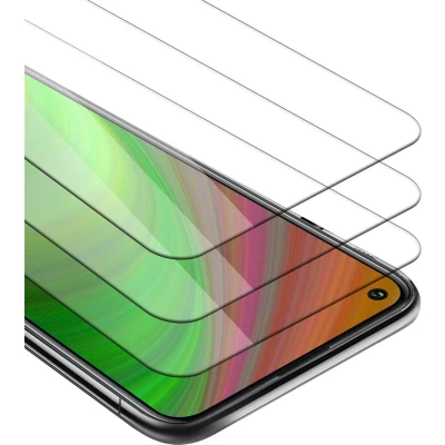 Afbeelding van Cadorabo 3x Screenprotector geschikt voor Oppo A53s Beschermende Pantser Film in KRISTALHELDER Getemperd (Tempered) Display beschermend glas 9H hardheid met 3D Touch