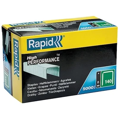Afbeelding van Rapid nieten Typ 140 8mm gegalvaniseerd (Per 5000 stuks)