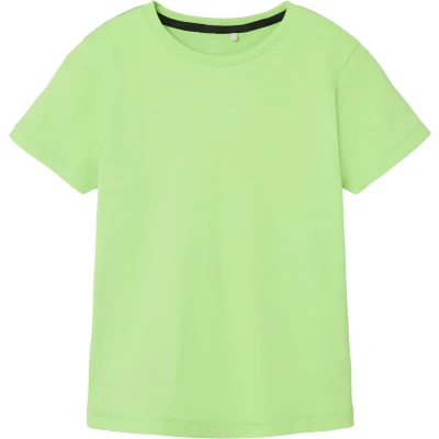 Afbeelding van Name it Loose FIT Tshirt print voor kinderen, Maat: 122/128, Green gecko