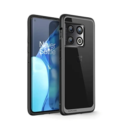 Afbeelding van SupCase Hoes voor OnePlus10Pro 2022 [UB Style] Full Body Bumper Robuuste Achterkant van de Behuizing Transparante Slanke Schaal (Zwart)