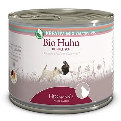 Afbeelding van Herrmann&#039;s Bio Puur Kip 200 gr.