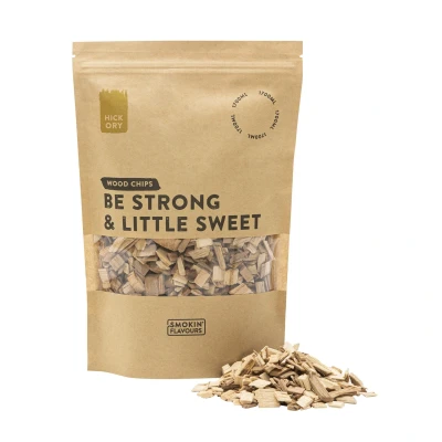 Afbeelding van Smokin&#039; Flavours Smokin’ rooksnippers hickory 1700 ml