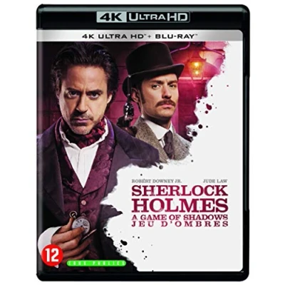 Afbeelding van Sherlock Holmes A Game Of Shadows (4K Ultra HD Blu ray)