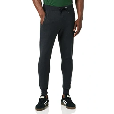 Afbeelding van FM London Slim fit joggingbroek voor heren met zakken ritssluiting, ideaal dagelijks gebruik en sport comfortabele, zachte joggingbroek, Donkergrijs, XL