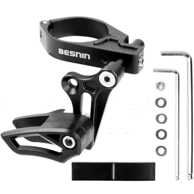 Afbeelding van BESNIN Ketting Gids Mountainbike Chain Guide Bike mtb Bash Guard Fiets Protector 7075 Aluminiumlegering