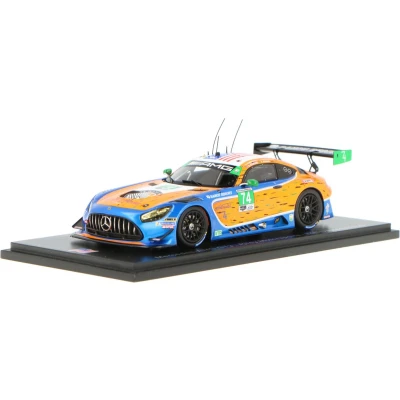 Afbeelding van Mercedes Benz AMG GT3 Evo Spark Modelauto 1:43 2020 Lawson Aschenbach / Felipe Fraga Ben Keating