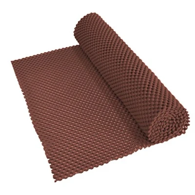 Afbeelding van Aidapt anti slip mat bruin voor lade, dienblad, vloer